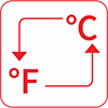 Temperature unit switch